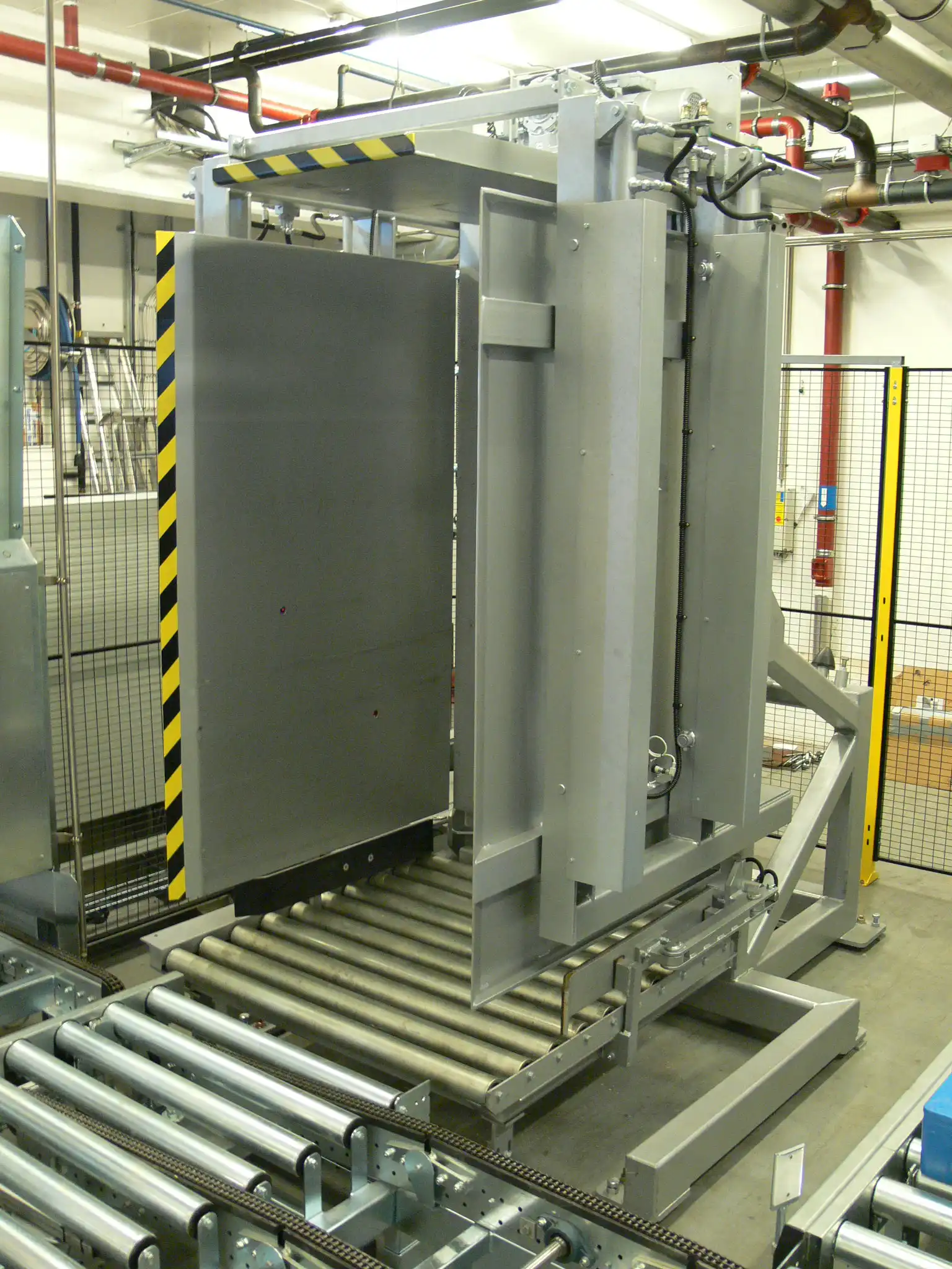 4 option changeur de palette inox en ligne