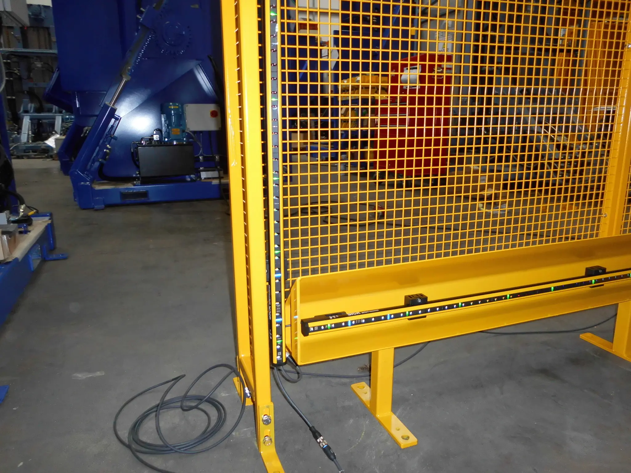 Option barrieres immaterielles au sol