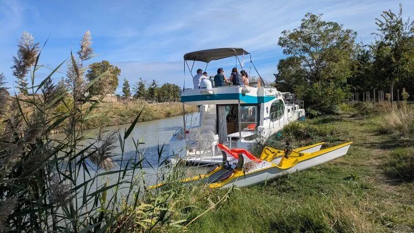 VTT des Mers sur le canal du Midi